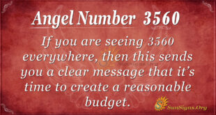 3560 angel number