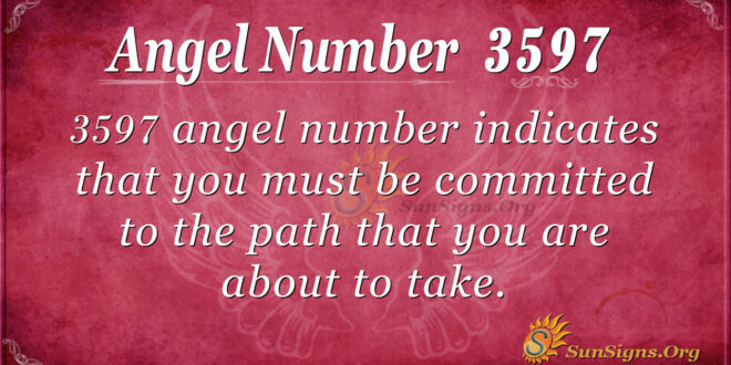 3597 angel number