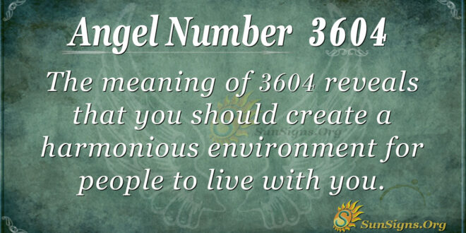 3604 angel number