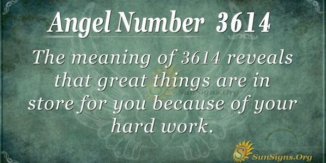 3614 angel number