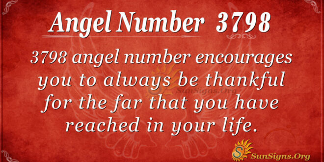 3798 angel number