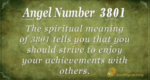 3801 angel number