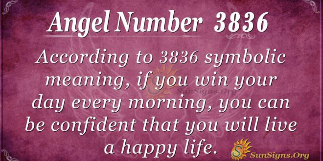 3836 angel number