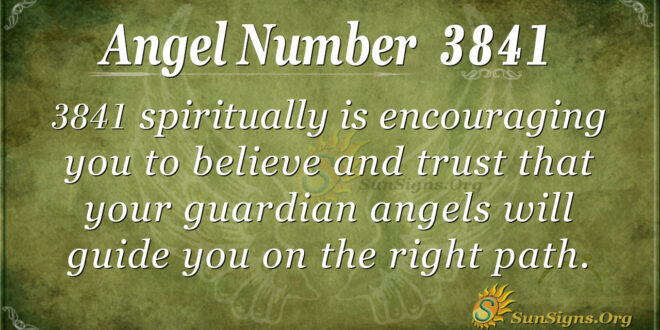 3841 angel number