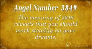 3849 angel number