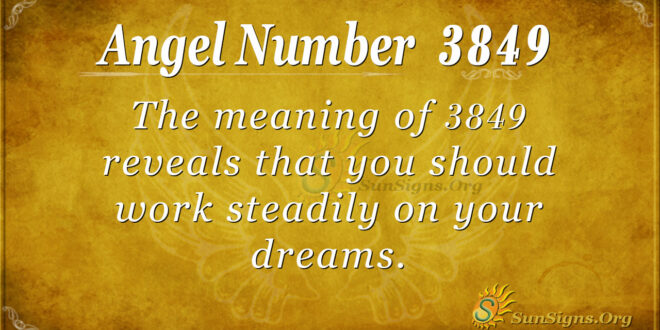 3849 angel number