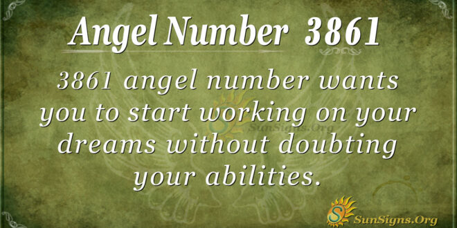 3861 angel number