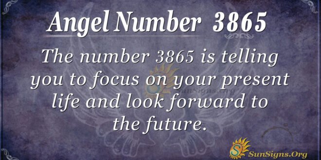 3865 angel number