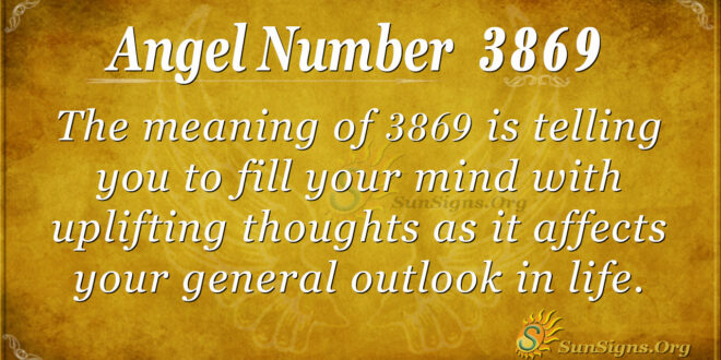3869 angel number