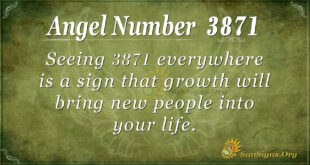 3871 angel number