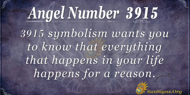 3915 angel number