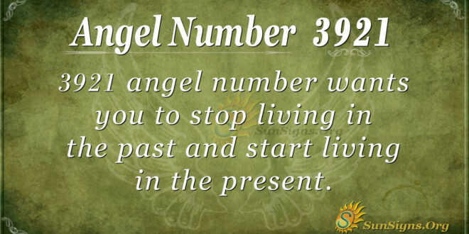 3921 angel number