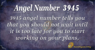 3945 angel number