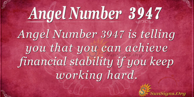 3947 angel number