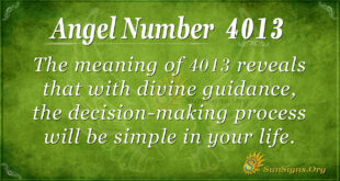 4013 angel number