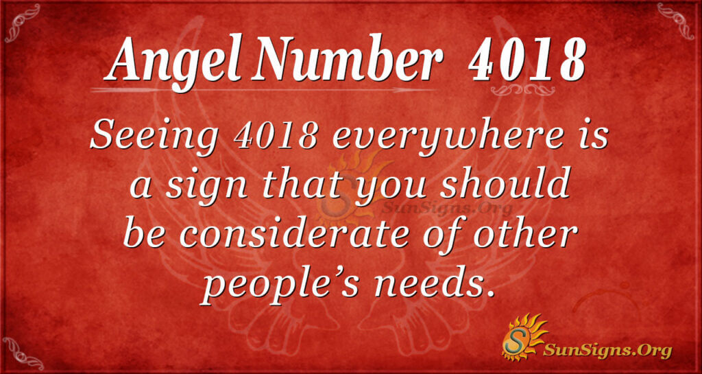 4018 angel number