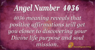 4036 angel number