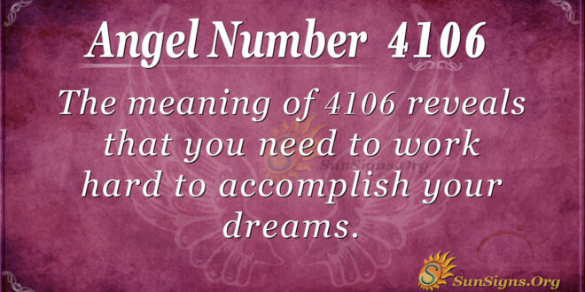 4106 angel number