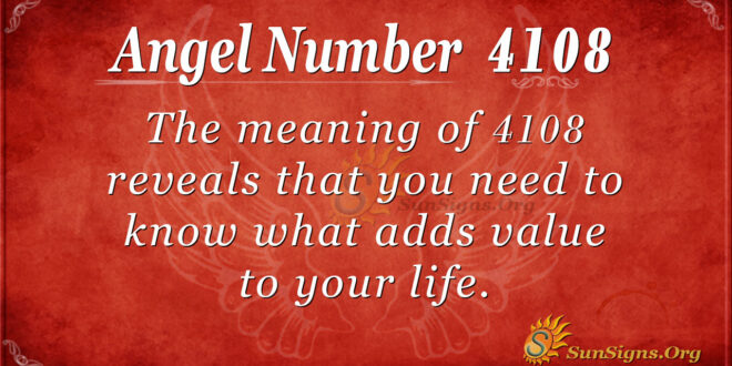 4108 angel number