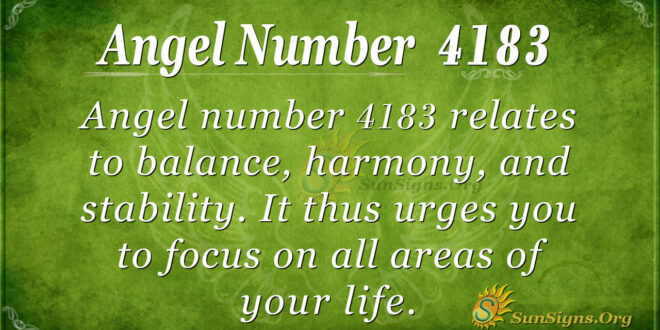 4183 angel number