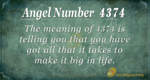 4374 angel number