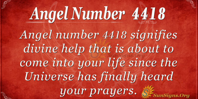 4418 angel number