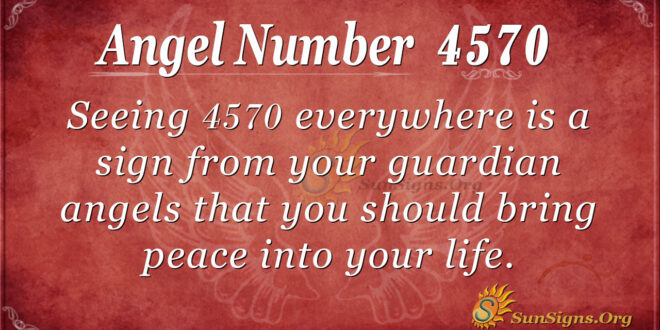 4570 angel number