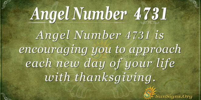 4731 angel number