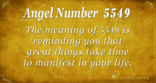 5549 angel number