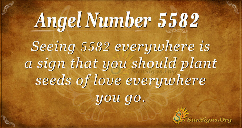 5582 angel number