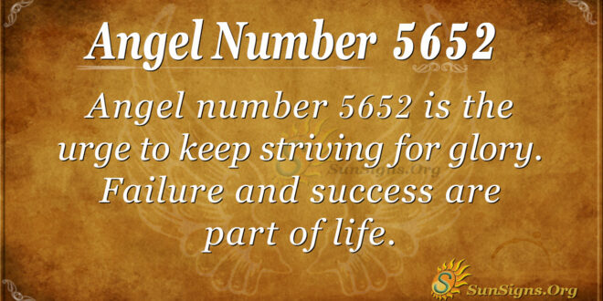 5652 angel number