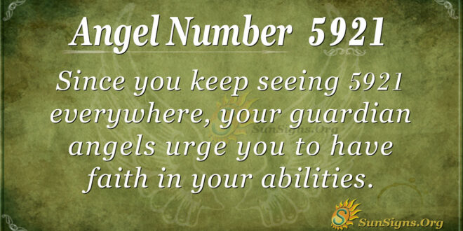 5921 angel number