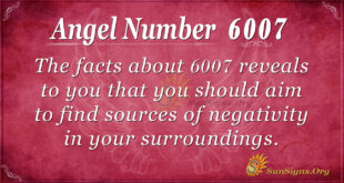 6007 angel number