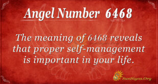 6468 angel number