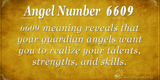 6609 angel number