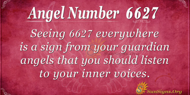6627 angel number