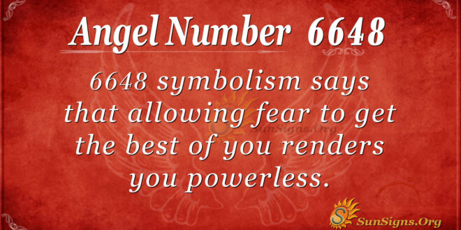 6648 angel number