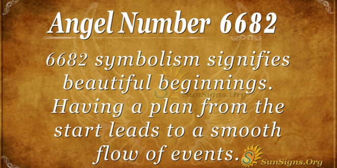 6682 angel number