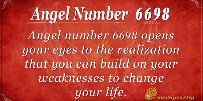 6698 angel number
