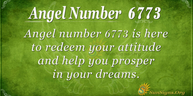 6773 angel number
