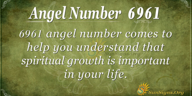 6961 angel number