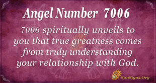 7006 angel number