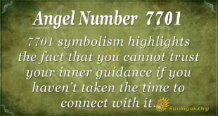 7701 angel number