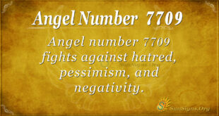 7709 angel number
