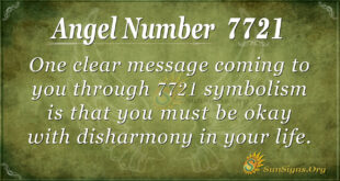 angel number 7721