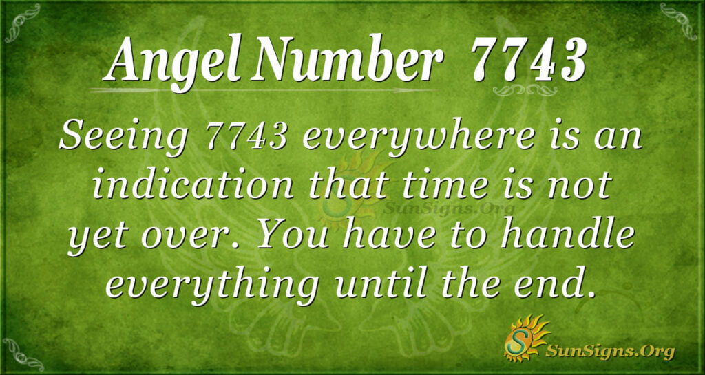 7743 angel number