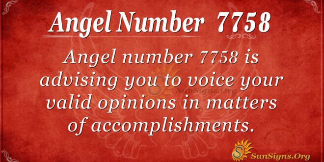 7758 angel number