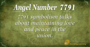 7791 angel number