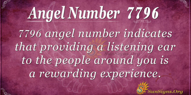 7796 angel number