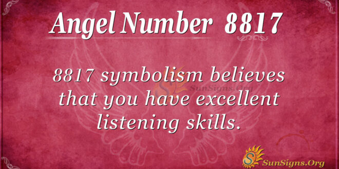 8817 angel number
